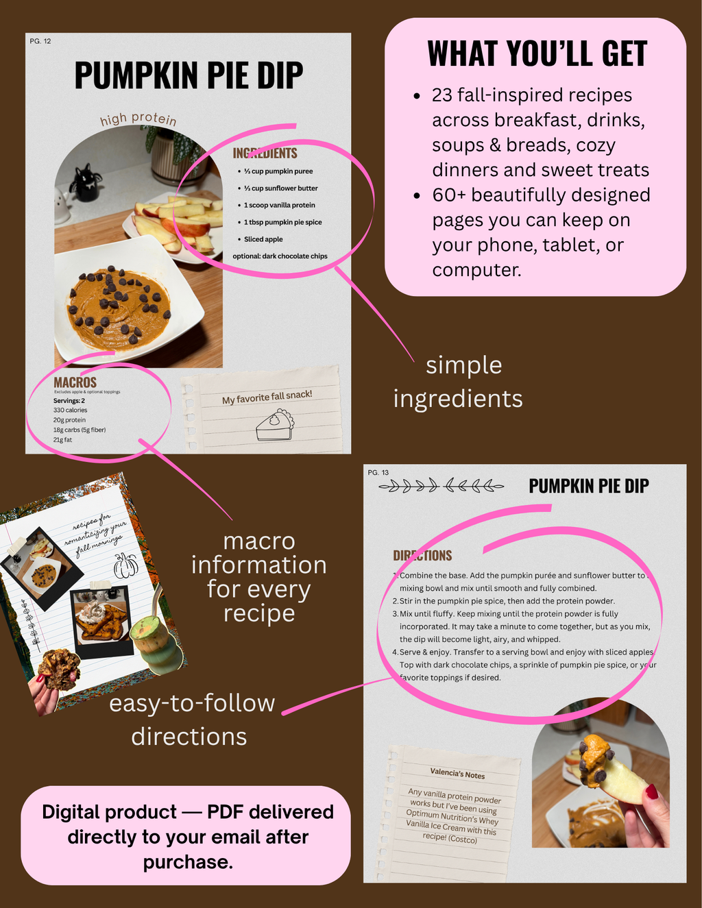 Fit Girl Fall Cookbook